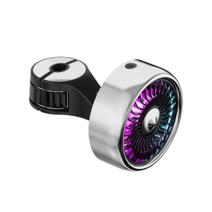 Car USB Cooling Fan Dashboard Air Vent Mount 360° Rotating Adjustable Air Conditioner Cooler 3-Speed Air Vent Outlet Fan