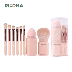 Make Up Brush Set Telecospic Make Up Brush Premium Isi 8 Pcs Kuas Make Up Portable
