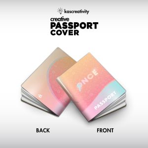 K-POP Creative Passport Cover (Passport holder protector sleeve jacket)
