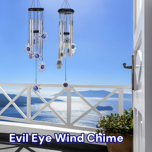 Wind Chime Devils Eye Hanging Aluminum Metal Wind Chime Interior Decoration