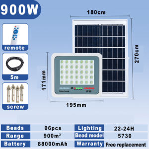【Free warranty for life 】 Solar flood Light Outdoor waterproof IP671500W 187500mAH buy 1 take 111500W lights heavy duty for room at night with solar panel outdoor original solar flood light promo sale solar lights support COD