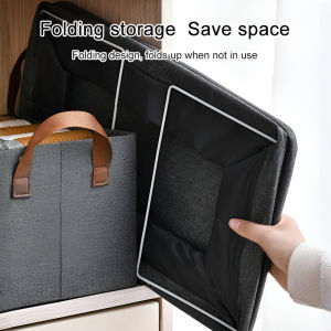 YHA Foldable Closet Organizer Box for All Seasons Home Users Eco-Friendly Odorless Washable Non-Fading Storage for Clothing