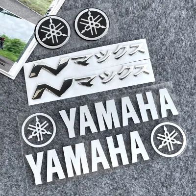 สำหรับ YAMAHA NMax V1 V2 NMAX โลโก้สัญลักษณ์คันจิญี่ปุ่น 3D เรซิ่นเจลสติกเกอร์ตกแต่งรถจักรยานยนต์มอเตอร์จักรยานสกู๊ตเตอร์ Body รูปลอกอุปกรณ์เสริม
