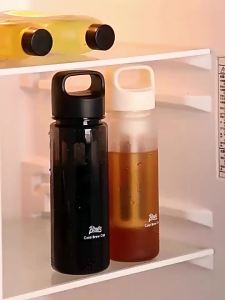 Bincoo Cold Brew Coffee Cup Tritan Bottle with Handle Portable home Coffee Handheld Pot