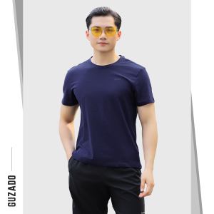 Áo Thun Nam Guzado Vải Cotton Thiết Kế Basic 7 Màu Cơ Bản Dê Dàng Lựa Chọn GTS01