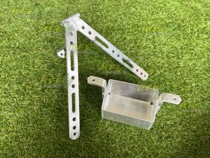 โครงสามเหลี่ยมมิเนียม ใส่แทนยูบล็อค W110i ปี2012-2018 พร้อมกล่องวางแบต