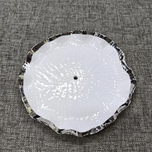 huowa Light luxury household tray living room ceramic fruit tray cake snack tray coffee table candy tray