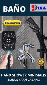Paket Super Shower Hemat Air Murah Hand Shower Turbo Semprotan AIR DERAS MURAH MERIAH TOILET WC