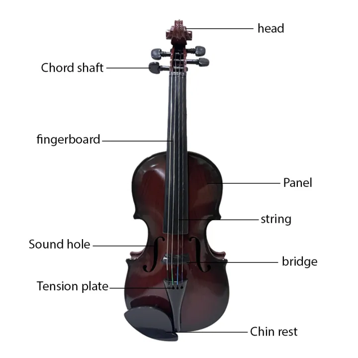 Simulated%20Violin%20Music%20Practice%20Violin%20for%20Beginners%20Violin%20Kit%20Musical%20Instrument%20Exquisite%20Workmanship%20Performance%20Props%20Gifts%20Adjustable%20Strings%20-%20Image%204