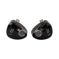 SIMGOT EM6L 1DD + 4BA Hybrid Driver In-ear Monitor, Gaming Earbud, HiFi IEM Earphone with 3D-printed Resin Housing, Detachable OFC Silver-plated Cable for Musician Audiophile Headset. 