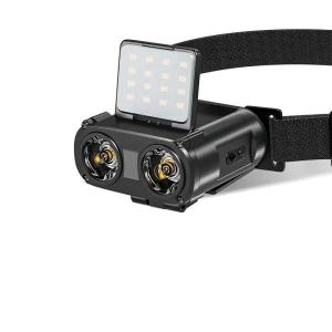 Warsun OWL Rechargeable Headlamp 900LM Waterproof Bright LED Headlight for Camping Hiking Running with Motion Sensor | Hands-Free