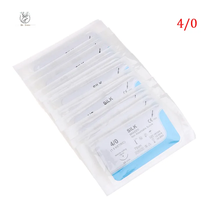 🔥🔥🔥Ele 12 cái kim phẫu thuật nha khoa chỉ tơ y tế Bộ dụng cụ thực hành ...