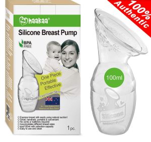 Haakaa Manual Breast Pump Milk Collector 4oz/100ml 100% Food Grade Silicone