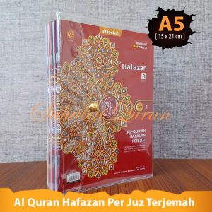 Al Quran Hafazan 8 Blok Per Juz A5 Alquran Terjemah Bisa COD Bayar Ditempat Dijamin Original
