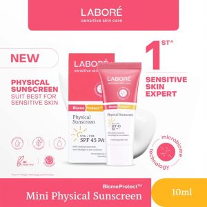 LABORE BiomeProtect Physical Sunscreen 30ml | 10ml - Mineral Sunscreen Kulit Sensitif