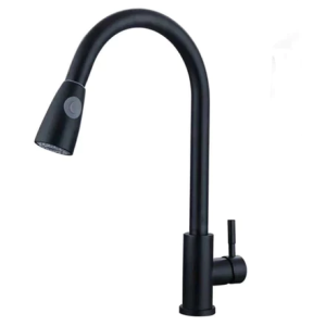 Inox 304 Vòi Rửa Bát Nóng Lạnh，Hai Chế Độ Xả Nước Với Ống Kéo Ra Tiện Lợi