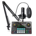 Manila stock Maonocaster AME2 Mixer Audio Interface for Recording,Guitar,for PC Streaming,Audio Interface with 48V Phantom Power for XLR Condenser Microphone Dynamic Microphone SoundCard Complete Set. 