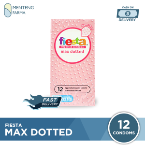 Kondom Fiesta Max Dotted - Isi 12