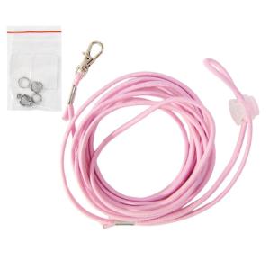 Dây Xích chim đàn hồi Dây Xích Điều khiển chuyến bay Vẹt 9.84 chân dài chống bung dây co giãn với vòng mắt cá chân có thể tháo rời