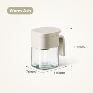 Maxcook Kitchen Seasoning Jar Box Condiments Container with Spoon Seasoning Tank Salt Bottle Moisture Resistant Waterproof