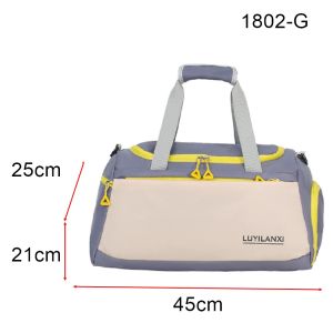 Outdoor Sports Fitness Large Capacity Storage Travel Bag Dry and Wet Separation Swimming Multi-functional Handbag