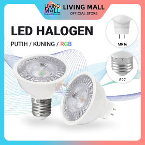 Lampu LED Halogen 5 Watt MR16 E27 / Spotlight Spot Tusuk Sorot COB / Merk Hakamitsu