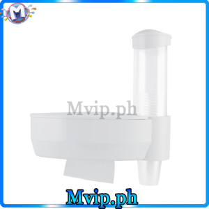 Dental Cup Holder 45mm for Dental Chair+Plastic Post Mounted Tray+Tissue Box