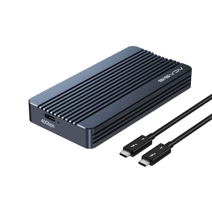 ACASIS Thunderbolt 3 40Gbps NVME M.2 SSD Enclosure 8TB Aluminum Type-C ...