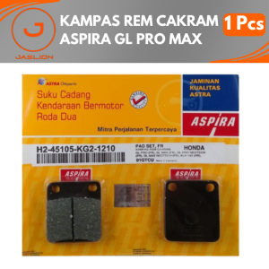 Kampas Rem Cakram Pad Set Aspira Motor Honda Gl Pro Neo Tech Max