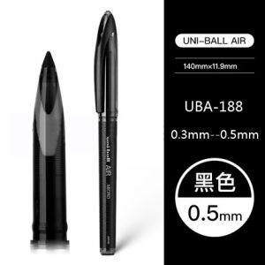 1Pc Japan UNI-ball AIR Gel Pen UBA-188 Business Office Painting Stationery Pen 0.5mm/0.7mm Black Red and Blue Three Colors