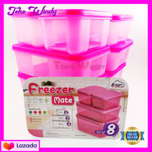 PROMO AKHIR TAHUN!! Toples Kulkas 8 Set & Toples Makanan Set Of 8pcs