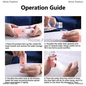 [COD] Home Fashion 30Ml Mini Hấp Trên Khuôn Mặt Cá Nhân Nano Phun USB Máy Phun Sương Độ Ẩm Giữ Ẩm Dưỡng Ẩm Phụ Nữ Vẻ Đẹp Chăm Sóc Da Công Cụ