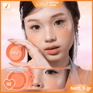SALSA Galaxy Series Makeup Set - Eyeshadow PaletteBlush On dan Highlighter|Makeup Korea|Douyin|Makeup Pemula Daily Seserahan Pesta Makeup