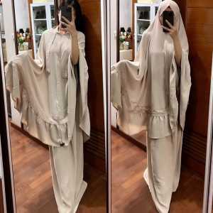 MUKENA JUMBO CRINCLE PREMIIUM MUKENA ZIPER 3 IN 1 ADEM LEMBUT TIDAK NERAWANG