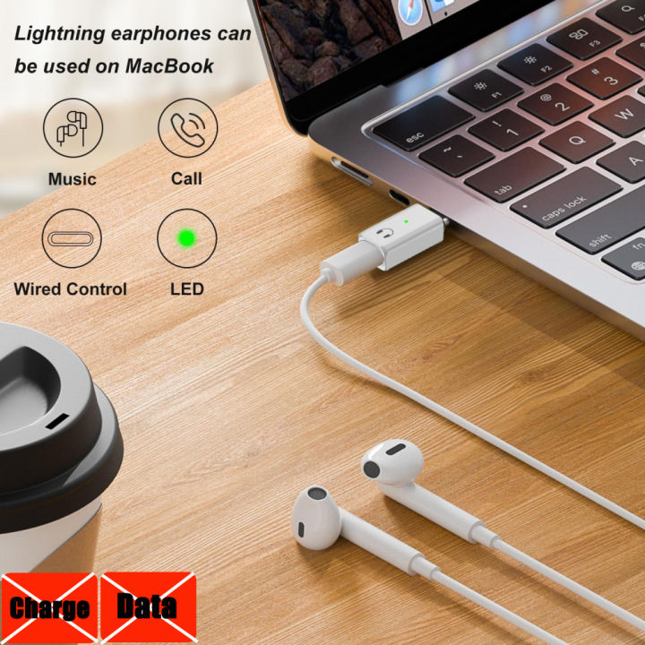 STODER Type C to Lightning Audio Converter iPhone Earphone Adapter