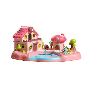 Dollhouse Toys Set Pretend Toys with Lights Music Educational Toys Girls Toys