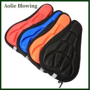 Aolie Soft 3D Padded Cycling Bicycle MTB Bike Seat Cover Cushion Sponge Foam Comfortable saddles Mat Cushion Bicycle Accessory