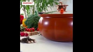 Milestone 8l Smart Non-Stick Pumpkin Pressure Cooker Good Quality Pumpkin Pressure Cooker 8l