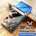 Privacy+Matte Hydrogel Film For Motorola Moto Edge 60 G Stylus 2025 60 Fusion 50 Pro G Power 2025 Anti-Peep TPU Nano Film Screen Protector. 