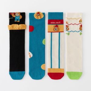 ถุงเท้าแฟนซี circus and bear collection ขนาดฟรีไซส์ ไม่มีส้น สำหรับทุกวัย (SOCK159)