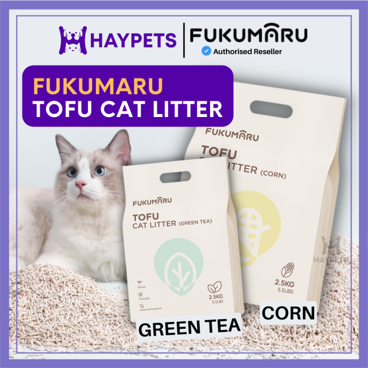 HAYPETS Fukumaru Tofu Cat Litter Tofu Litter Pasir Kucing Wangi Cat