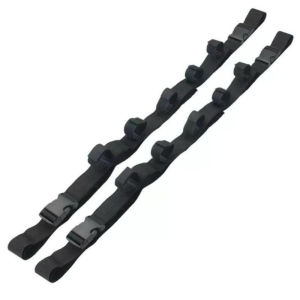 2PCS Car Fishing Rod Holder Adjustable Fishing Pole Holder Belt Straps Fishing Rod Holder Fishing Pole Rack