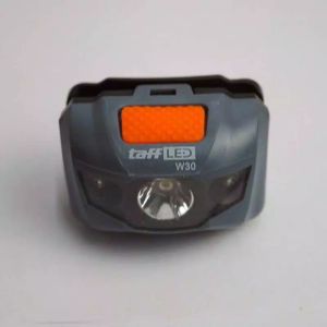 Headlamp Handy Motile Flashlight Waterproof Senter Camping White and Red Light LED- W30