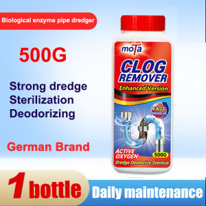 German Brand MOTA Drainage Clogged Remover 500g Powerful Clog Remover Pipe Dredging Agent Toilet Multipurpose Clog Remover for Pipes baradong toilet bowl drainage sink anti clogged toilet remover