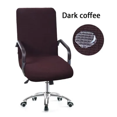 Chair Cover Waterproof Office Computer Chair S/M/L Home Decoration Removable Elastic Fabric
