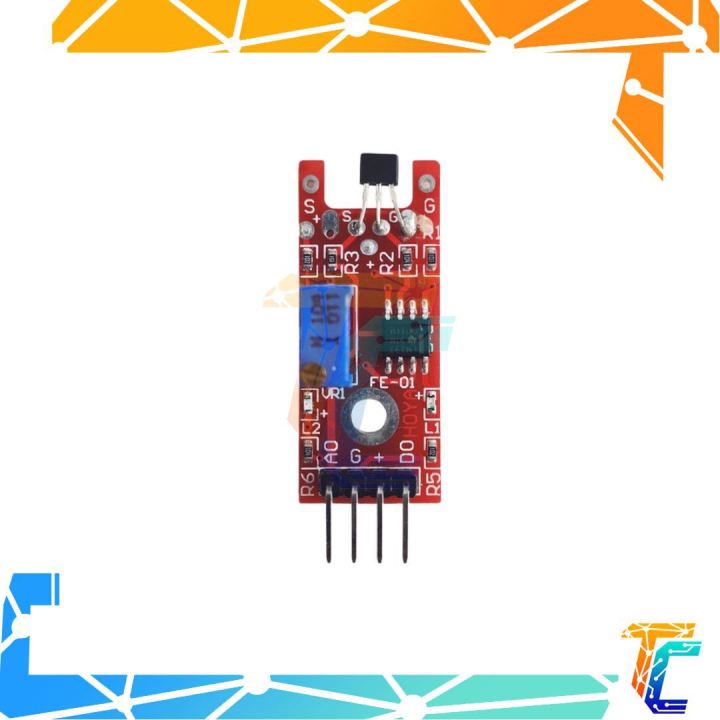 Hall Sensors Module 3144E 4pin Hall Switch Speed Magnetic Swiches Speed ...