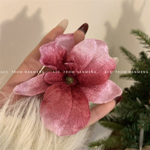 กิ๊บหนีบผม กิ๊บดอกไม้ ดอกไม้รูปผีเสื้อ คลิปด้านข้าง หวาน สไตล์โมเดิร์น แฟชั่นสําหรับผู้หญิง วันหยุดพักผ่อน