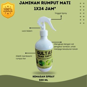 GULTAS Pembasmi rumput liar dan gulma 1x24 jam rumput mati - GULTAS 500 mL