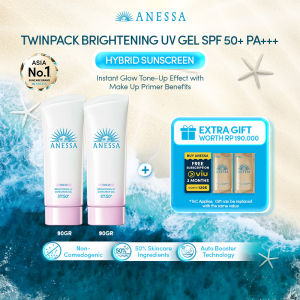 Anessa - Twinpack Brightening Gel 90Gr