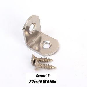 30/20/10Sets Stainless Steel Joint Bracket Fastener / L-Shaped Corner Brackets / Right Angle Corner Fixing Brace